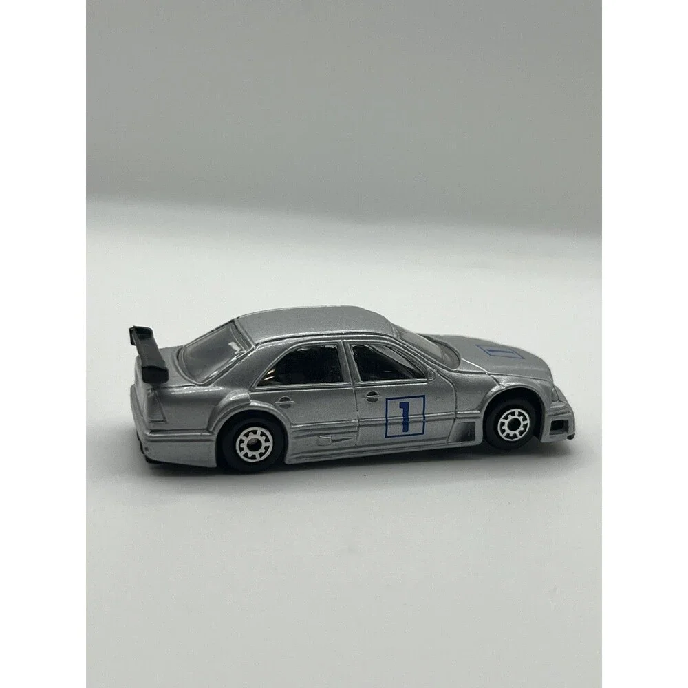 Vintage Maisto Mercedes C-Class #1 Gray/Silver Car. 1/64 Scale